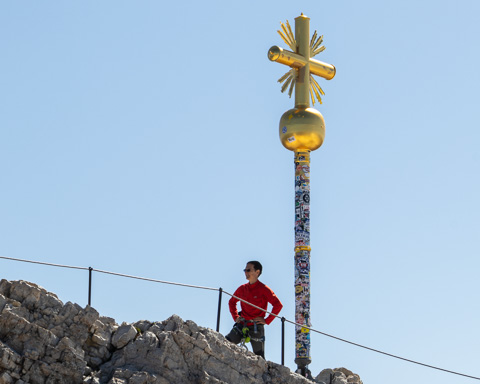 Auf die Zugspitze
